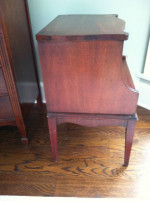Classic Wood Side Table / Nightstand - Single Drawer