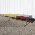 Fantastic Mid-Century 5-foot Bench / Table