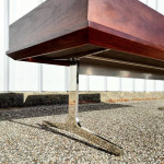 Fantastic Mid-Century 5-foot Bench / Table