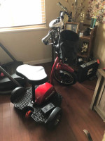 E-18 sit or stand scooter