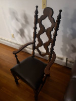 Dinning Table & 6 Chairs & Hutch