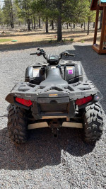 2009 Polaris Sportsman 550 XP Quad + Snow Plow