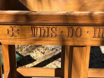 Oak Altar Table- Unique!