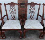 Chippendale Dining Table set Large