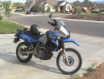 2008 Kawasaki 650 KLR dual sport
