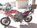 2016 BMW F700GS Motorcycle Sakhir Orange Metallic Paint