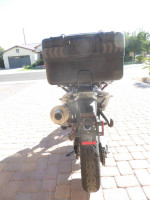 2016 BMW F700GS Motorcycle Sakhir Orange Metallic Paint