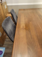 Dining table and chairs