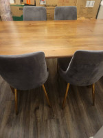 Dining table and chairs