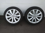 (4) wheels/tires for sale - wheels are Audi manufacturer