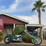 2001 Custom ASM Chopper with HD EVO motor n trans (North Phoenix)