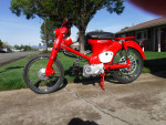 1963 HONDA C105 TRAIL 55