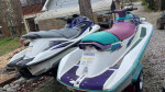 Jetskis with double trailer