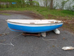 Fiberglass dinghy