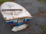 Fiberglass dinghy