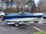 1994 Fisher SV 16 DC All Aluminum Boat w/ 60hp Mercury