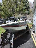 17’ Tracker w/75 hp motor