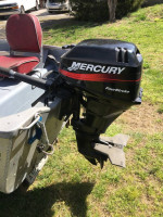 Fishing  boat, motor, trailer