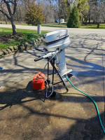 1985 30 HP Johnson Outboard