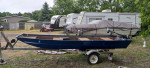 15ft Monark boat, Highlander Trailer Newport trolling moter, GPS Sonar fish find