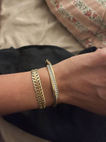14k gold diamond bracelet
