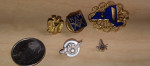 Vintage Small Freemason jewelry pieces