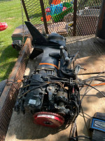 1975 mercury 65 HP outboard with controls