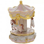 Miniature Carousel Jewelry Box