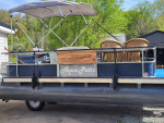Awesome Pontoon boat and trailer
