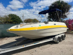 2018 Starcraft 2410 Coastal O/B, Yellow Trim, Yamaha 250 Four Stroke