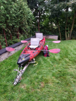 Jackson "Big Tuna" Kayak, with trailer