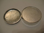 SILVER Plated Keepsake Box with Black Velvet Lining NEW IN BOX Jewelry