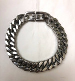 BRACELET - Men's Thick Stainless Steel Miami Cuban Link Bracelet - NEW