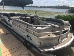 27' pontoon with trailer
