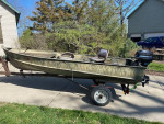 Fishing / Hunting Boat with Motor