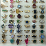 18k 14k 10k Solid Gold with Stamps Collection of Men's & Lady's Rings