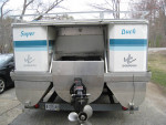 1992 Pontoon Boat 26' Tri Toon, 4.3 V6 Inboard Outboard