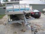 1992 Pontoon Boat 26' Tri Toon, 4.3 V6 Inboard Outboard