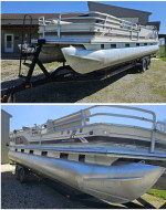 Sun Tracker Party Barge Pontoon Boat