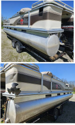 Sun Tracker Party Barge Pontoon Boat