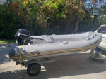 Zodiac Cadet 330 & Mercury 8 HP