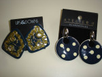 ***Vintage Retro 80's Chunky Post Back Earrings***