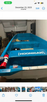 Boat with motor