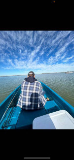 Boat with motor