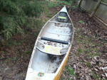 14ft heavy duty aluminum canoe