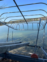 Boat lift w/ motor & Canopy