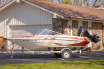 1987 Glastron Z16 with Custom Cover - 2003 90 HP Mercury