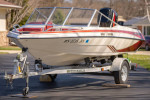 1987 Glastron Z16 with Custom Cover - 2003 90 HP Mercury