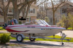 1987 Glastron Z16 with Custom Cover - 2003 90 HP Mercury