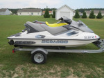 2 SEA DOO JET SKIS WITH TRAILER